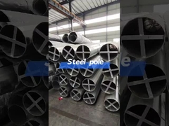 Đường cột điện galvanized nóng