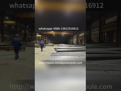 Nhà máy tùy chỉnh thép cột ánh sáng cột điện cột truyền thông cột cao cột ánh sáng