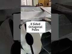 8 cột điện thép hình tám bên