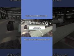 Cột đèn cao áp #Lampe haute pole#Cột kim loại thép