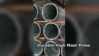 Hướng dẫn cột thép chiếu sáng sân vận động High Mast Poles