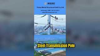 Cột tiện ích thép mạ kẽm dài 9m được chứng nhận ANSI/ISO – Phân phối điện 11kV (350daN / 200daN)