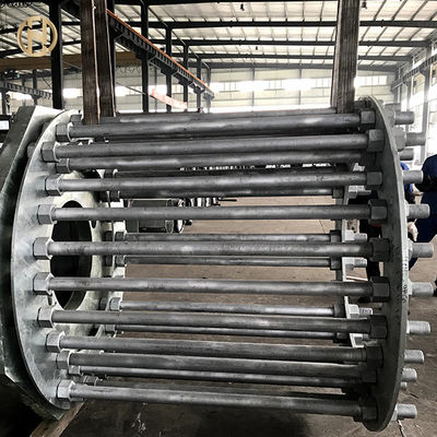 Cột buồm cao 25M 35M với tời điện chống động đất bền