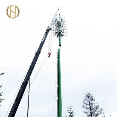 Bưu điện viễn thông 30M Q235 cho thiết bị ăng ten