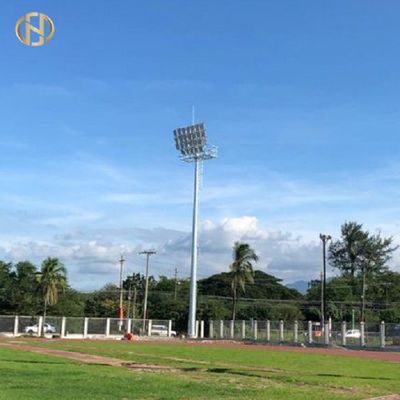 Cực cao của Plaza 25M 35M 40M Cột ánh sáng chống lũ Hình dạng đa giác