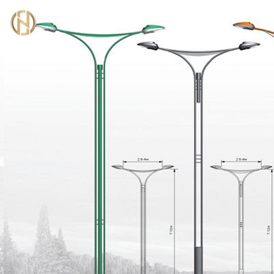 Bán nóng mạ kẽm trang trí ngoài trời High Mast Street cực ánh sáng