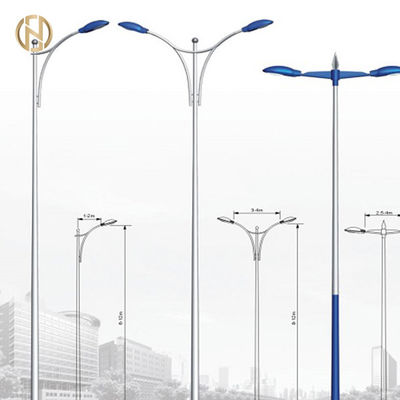 Nhà sản xuất chuyên nghiệp 3M 4M 5M 6M 7 giây 8M 9M 10M cột đèn đường