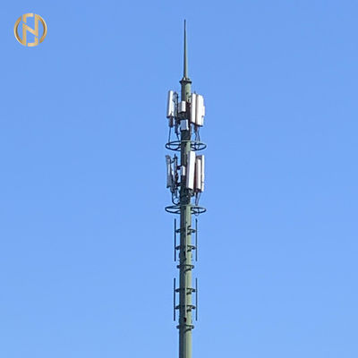 Bưu chính viễn thông đa giác 35m 36m Tháp viễn thông đơn cực
