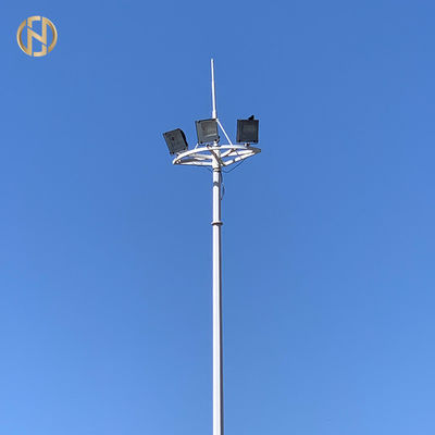 Hình dạng Dodecagon Cực nhẹ mạ kẽm cao 75FT 80FT