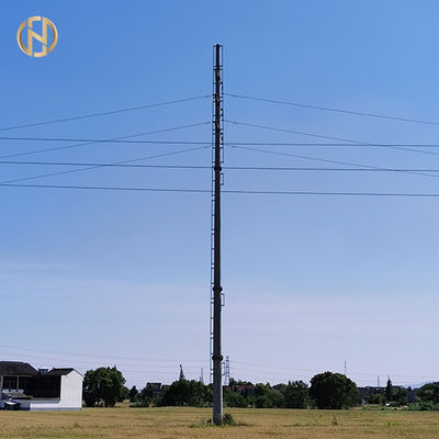 Cột thép hình bát giác 10,5M 35FT 500daN 5KN GR65 với chứng nhận ISO 9001