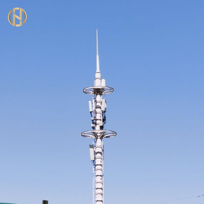 Tháp truyền thông thép cán nóng 35M 36M Tuổi thọ dài