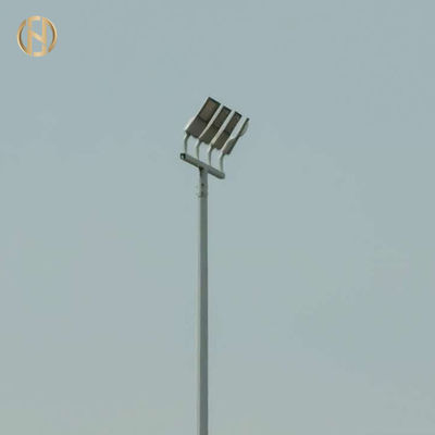 Sơn phun Màu trắng Cột cực cao 85FT 90FT 95FT ISO 9001 được chứng nhận