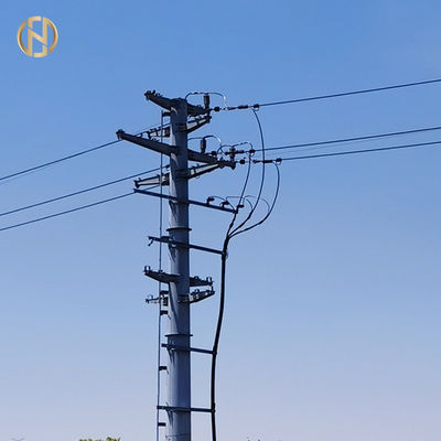 Kích thước tùy chỉnh Kim loại cực điện 69KV 90FT Steel Electric Q460C