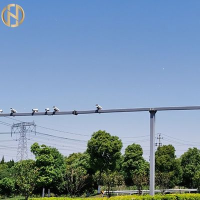 Camera quan sát mạ kẽm Q235 Camera an ninh ngoài trời Cực đôi Chân đế