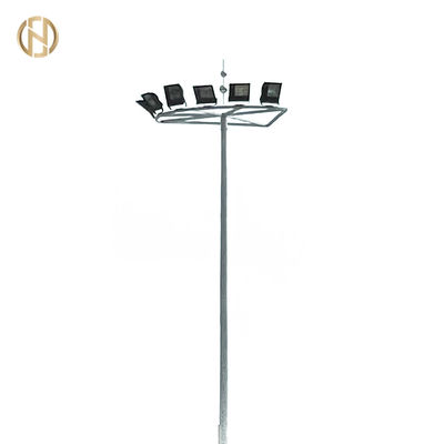 35M Hot Dip Galvanized High Mast Lighting Pole với đèn LED