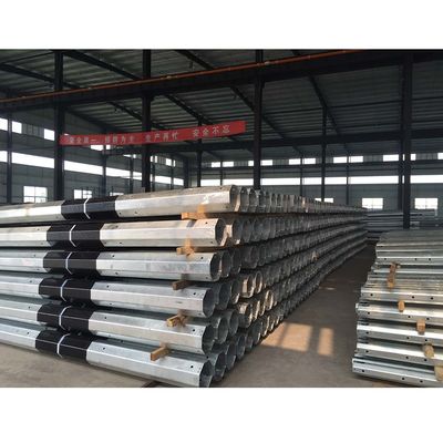 Mua Nhà sản xuất các cột thép điện 33kV - Cột truyền cột điện 8 góc online manufacture