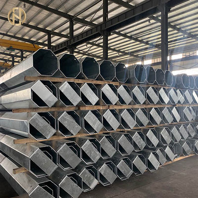 Mua 26,3 Km 33kV Thép cực Swaged cực cho đường dây truyền tải điện online manufacture