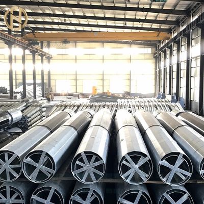 Mua 161KV 25mm SS400 mạ kẽm Gi Bát giác cực đường phố ISO10474 online manufacture