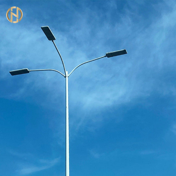 Hot-Dip Galvanized Street Light Pole với các tùy chọn tùy chỉnh cho ánh sáng