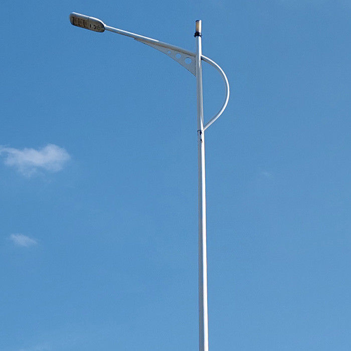 Cột đèn đường thép tùy chỉnh - Mạ kẽm nhúng nóng, Chiều cao 3-30m