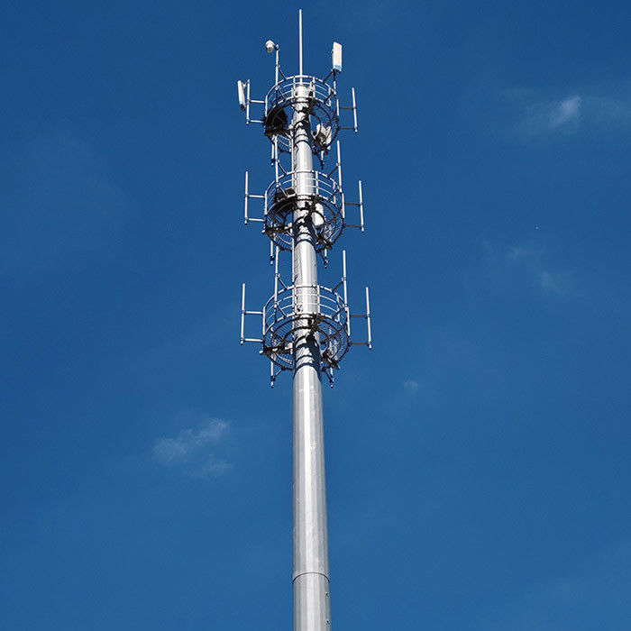 Futao Telecommunication Post Deflection Calculation and Steel Pole Structure Analysis Report (Báo cáo phân tích cấu trúc cột thép)