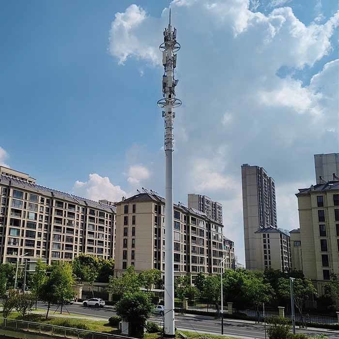 Đường dây liên lạc thép galvanized tùy chỉnh với ăng-ten