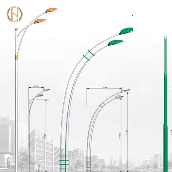 Cực nóng mạ kẽm cực nhẹ Hình dạng bát giác 9M với chứng nhận ISO của SGS