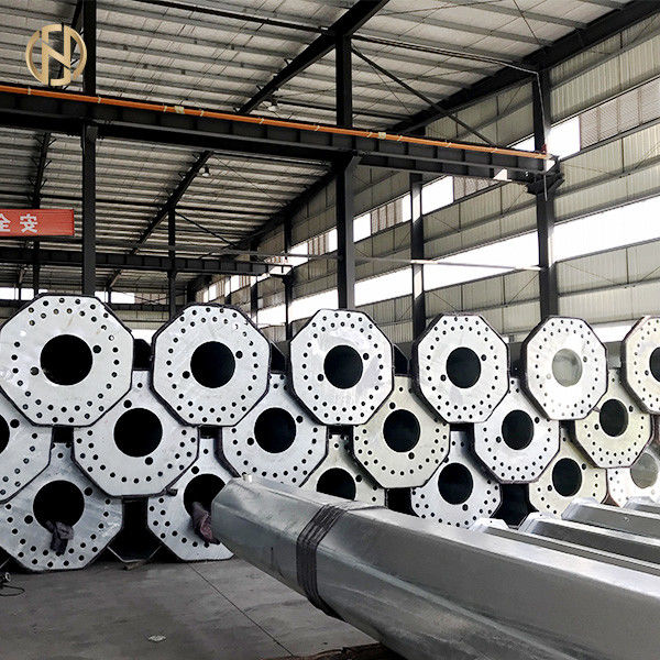 Điện áp thấp 11,5M Cực thép mạ kẽm Q420B Materia