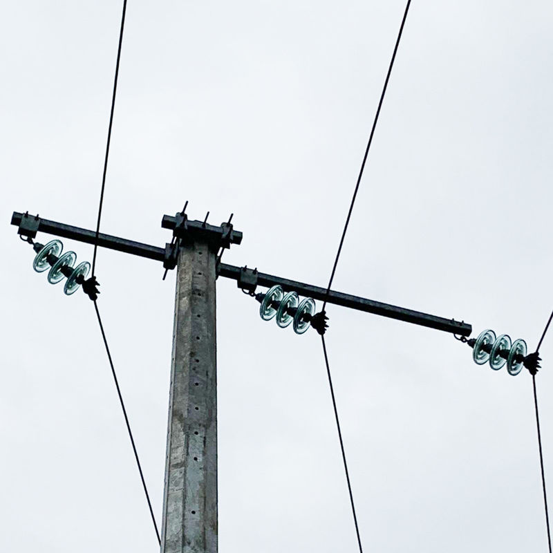 Phụ kiện cực điện mạ kẽm 33KV 6300S Cánh tay chéo cực điện