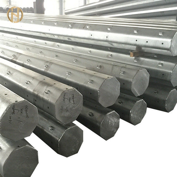 Cực truyền động bằng thép mạ kẽm hình bát giác 70FT 75FT 90FT