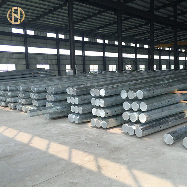 Cột mạ kẽm nhúng nóng 10 - 30M ASTM 123 ASTM 153 30FT 10KV - 550KV