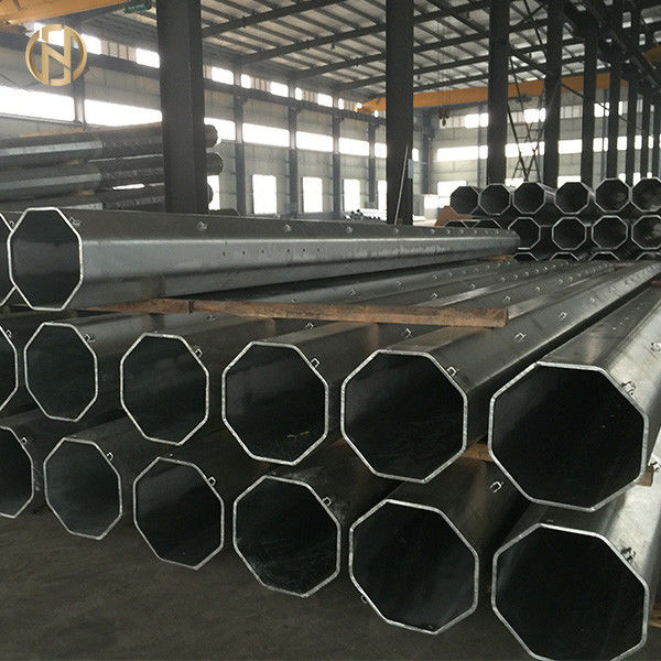 Tùy chỉnh thép làm cực cực cao 18 mét với sơn Epoxy đen