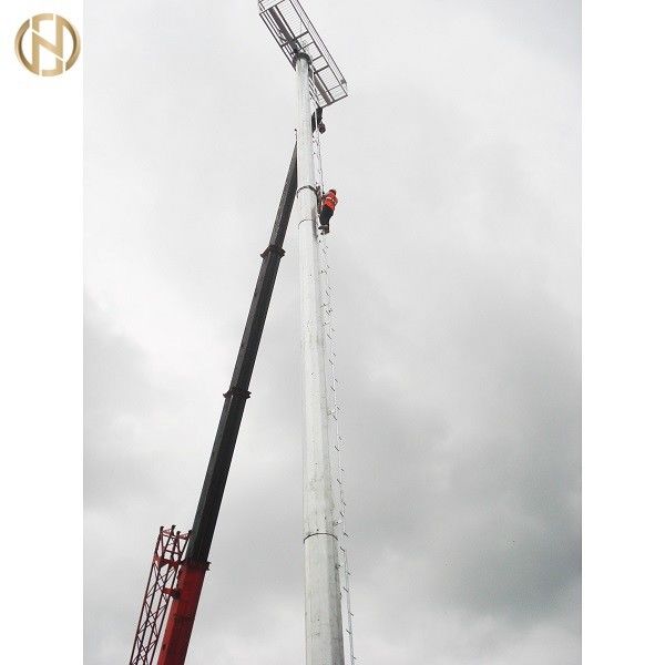 Tháp cao 80FT 85FT 90FT Tháp cao cột cao được lắp đặt tại sân vận động