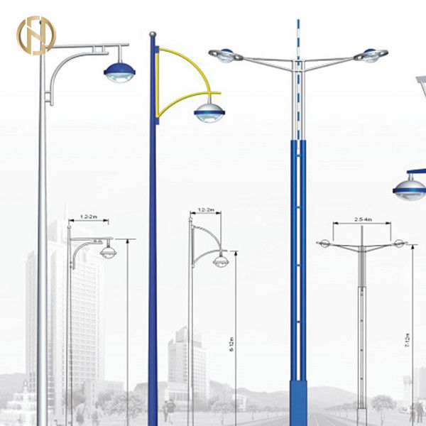 Cực nóng mạ kẽm cực nhẹ Hình dạng bát giác 9M với chứng nhận ISO của SGS