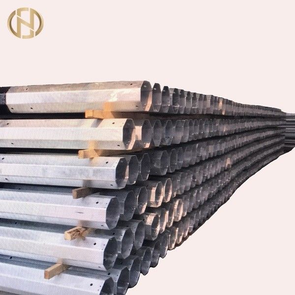 Cực điện kim loại dày 3,5m 14m 800daN cho cực phân phối điện