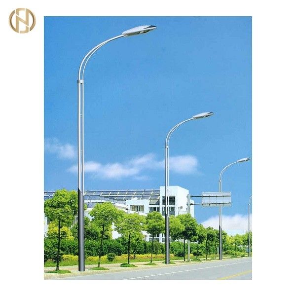 Tùy chỉnh 3m 6m 8m 12m Hot Dip Galvanized Octagonal Street Light Pole