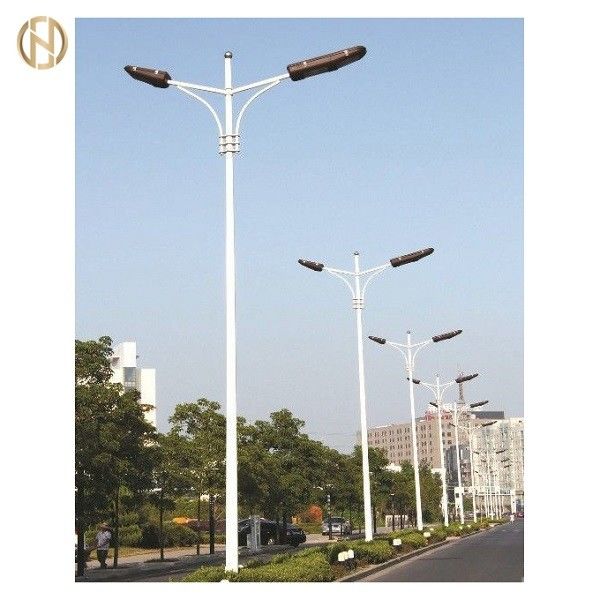 Tùy chỉnh 3m 6m 8m 12m Hot Dip Galvanized Octagonal Street Light Pole