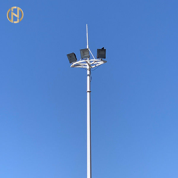 Hình dạng Dodecagon Cực nhẹ mạ kẽm cao 75FT 80FT