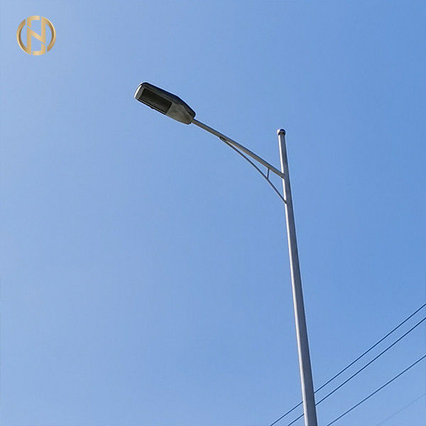 Q345B Q235B Trụ đèn đường hai cánh bằng thép 12M
