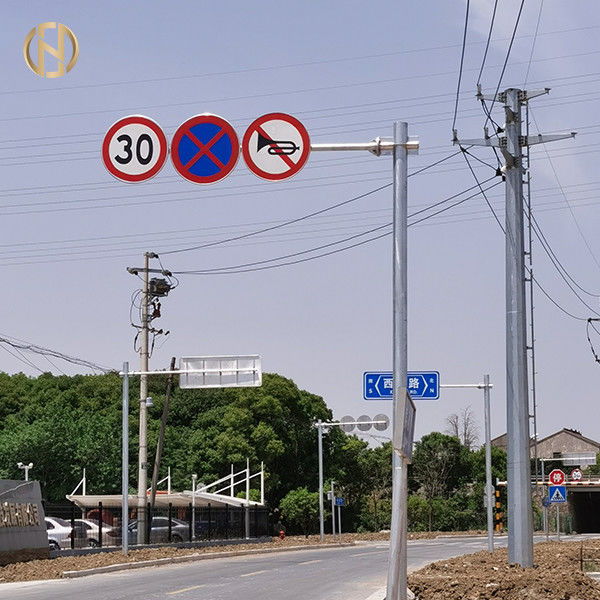 Hình bát giác Hình bát giác Biển báo Đường cực Thép mạ kẽm Đăng ký giao thông