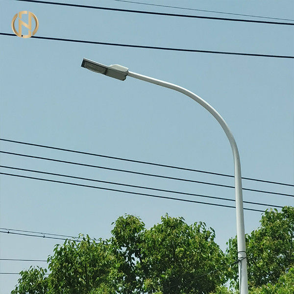 Cột đèn đường bằng thép Q345B mạ kẽm 12M