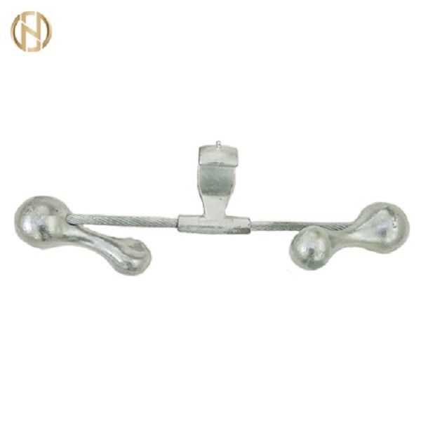Phụ kiện cực ổn định cực cao Bộ giảm chấn rung được tạo trước cho OPGW