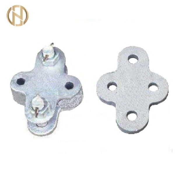 Phụ kiện cực điện mạ kẽm 33KV 6300S Cánh tay chéo cực điện