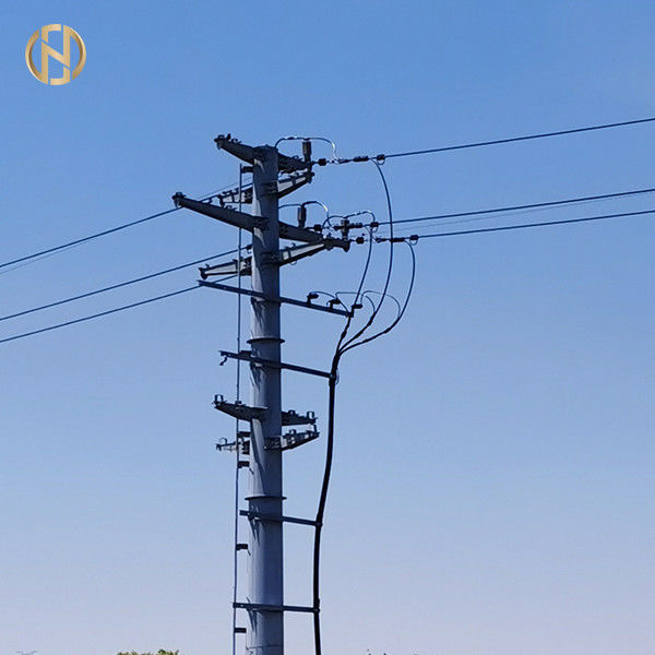 Kích thước tùy chỉnh Kim loại cực điện 69KV 90FT Steel Electric Q460C