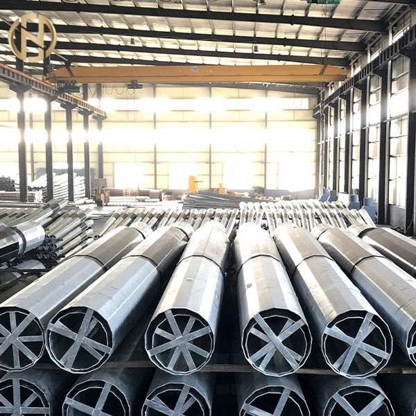 161KV 25mm SS400 mạ kẽm Gi Bát giác cực đường phố ISO10474
