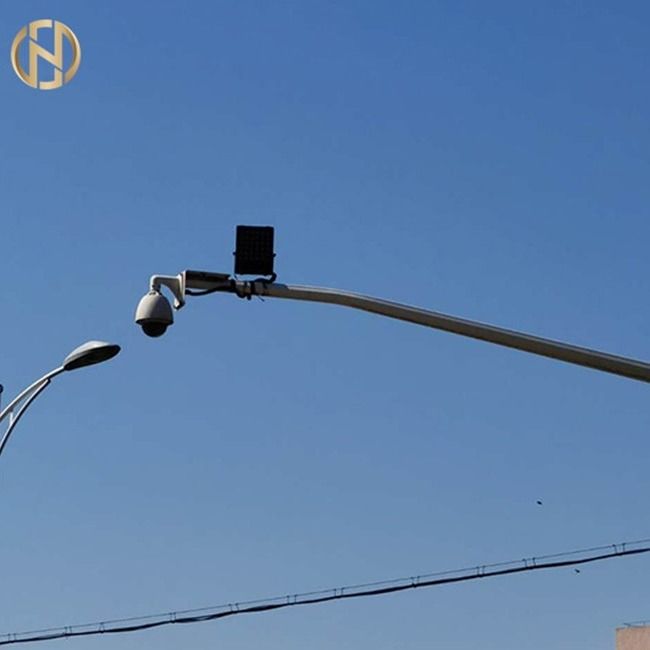 Camera quan sát an ninh SGS Q345 8M Gắn cực thép liền mạch