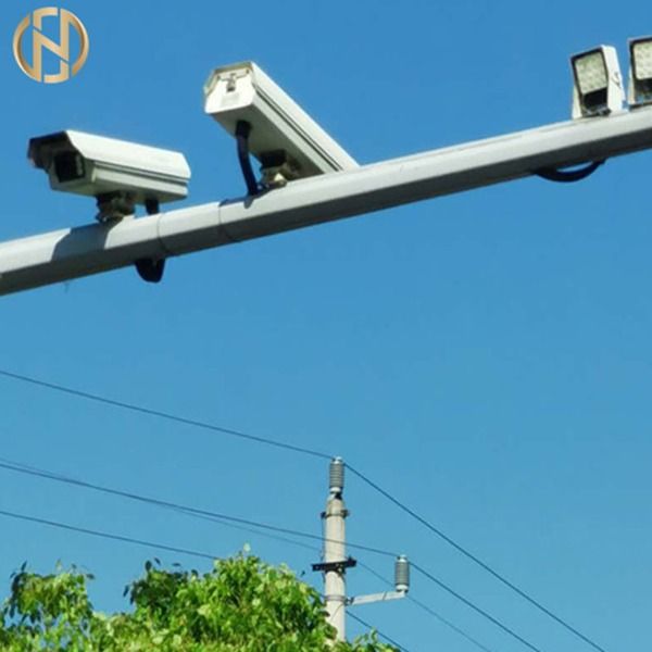 Cực camera giám sát 5M bằng thép mạ kẽm Q235B