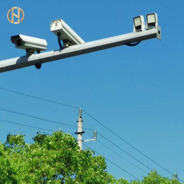 Camera an ninh bằng thép Post 85um Galvanization Tuổi thọ dài