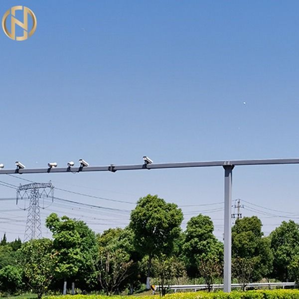 Camera quan sát mạ kẽm Q235 Camera an ninh ngoài trời Cực đôi Chân đế