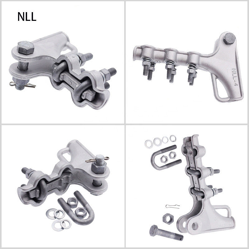Kẹp căng nhôm hợp kim Dòng NLL Nắp cách điện Loại bu lông